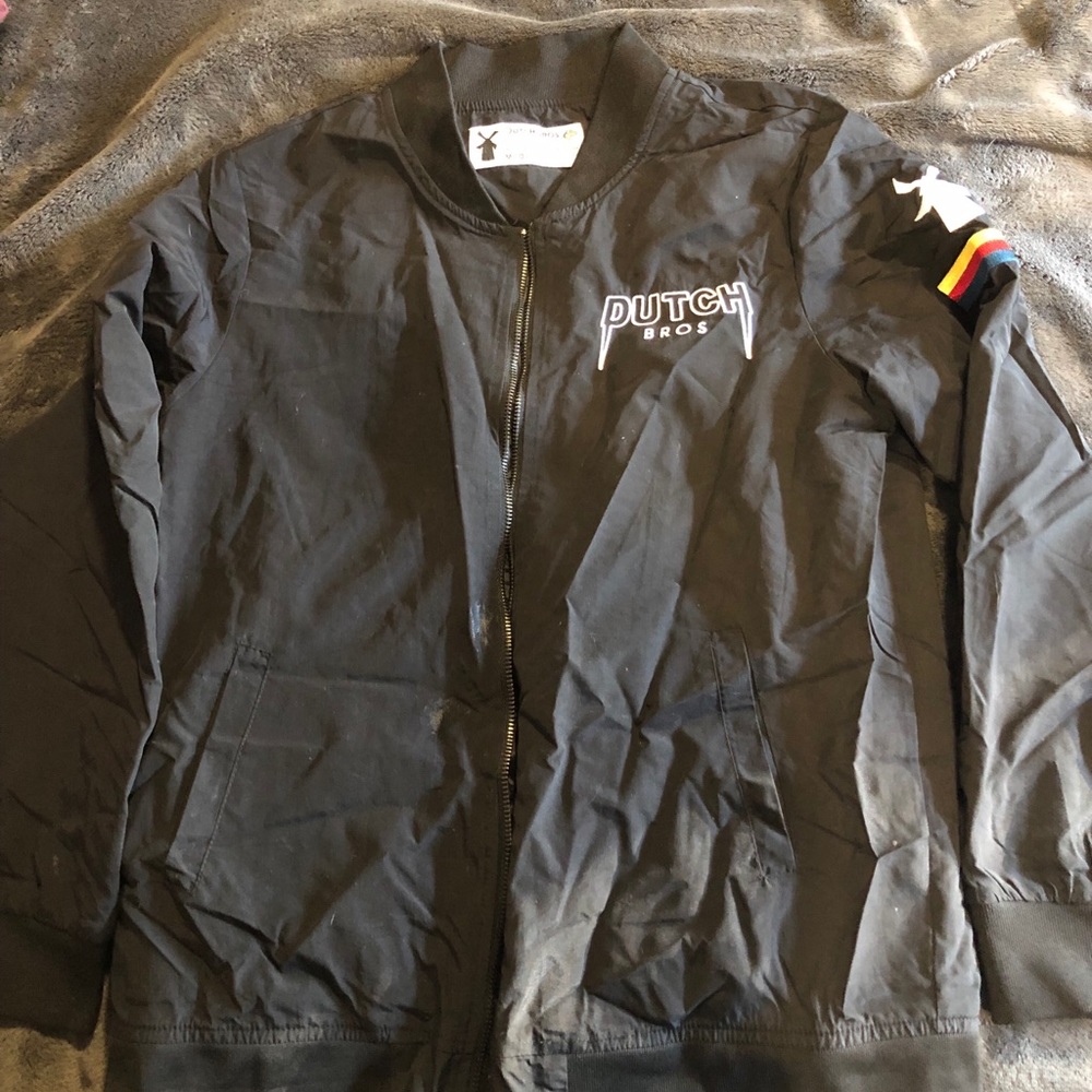 Dutch bros bomber jacket